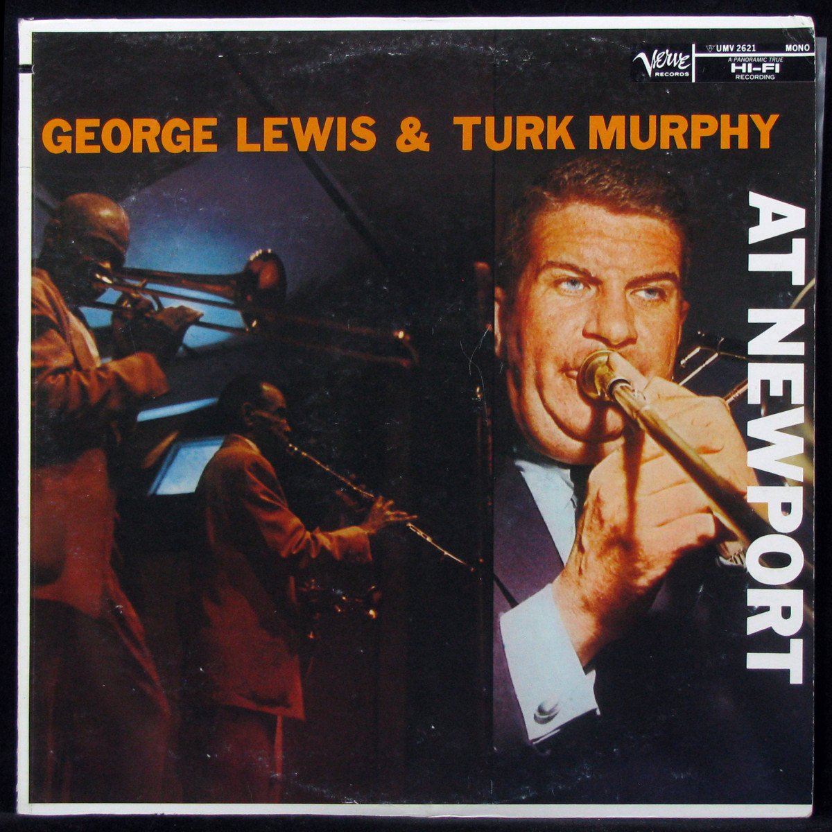 George Lewis / Turk Murphy — At Newport (моно)