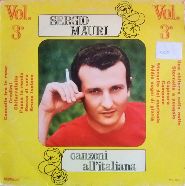 Sergio Mauri — Canzoni All'Italiana Vol. 3°