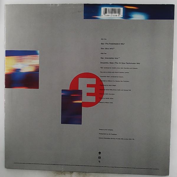 Erasure — Star / Dreamlike State (The 24 Hour Technicolor Mix)