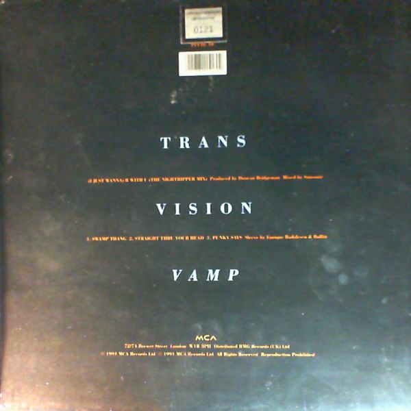 Transvision Vamp — (Just Wanna) B With U