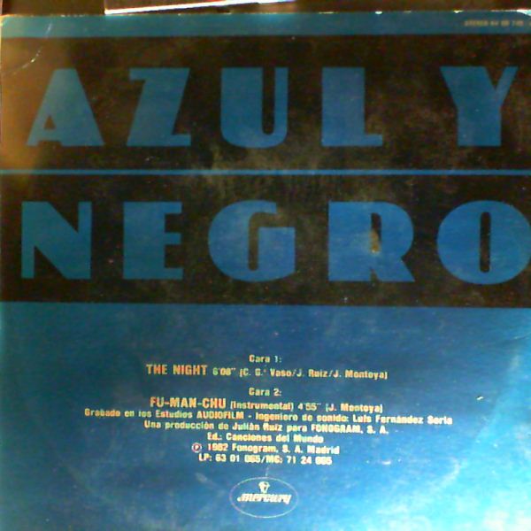 Azul Y Negro — Night (La Noche)