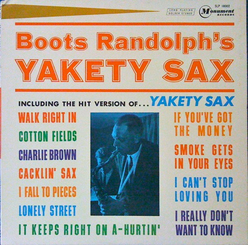 Randolph Boots — Boots Randolph's Yakety Sax!