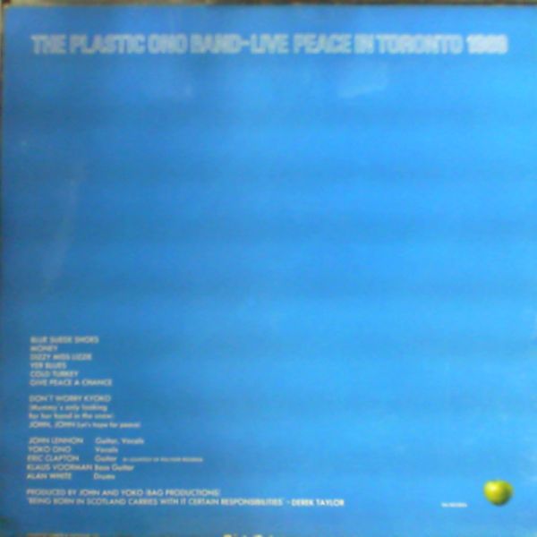 Plastic Ono Band — Live Peace In Toronto 1971