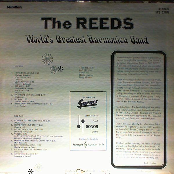 Reeds — World's Greatest Harmonica Band