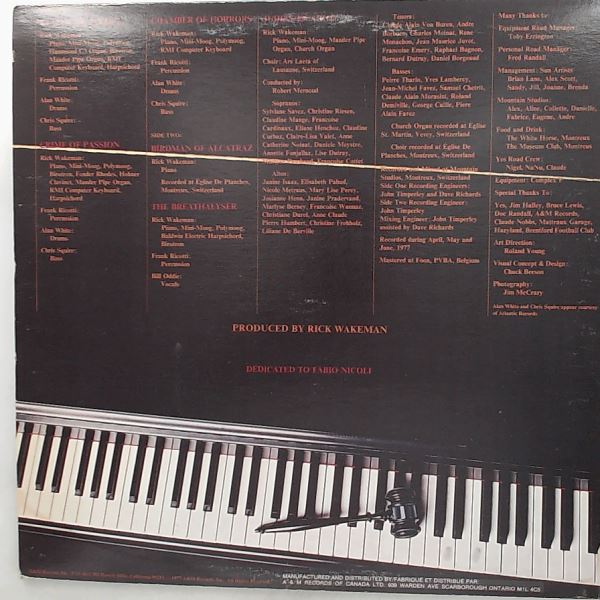 Wakeman Rick — Wakeman Rick's Criminal Record