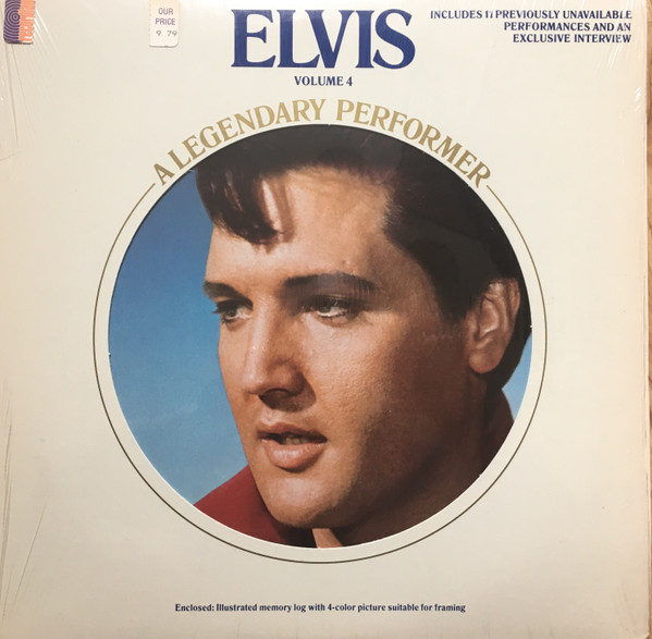 Presley Elvis — A Legendary Performer - Volume 4