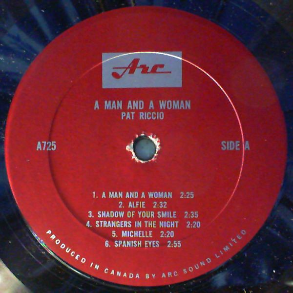 Riccio Pat — A Man and a Woman/Strangers in the Night