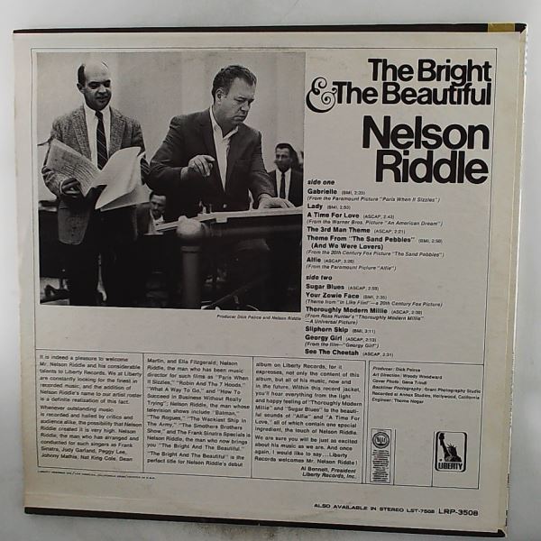 Riddle Nelson — Conducts The Bright & The Beautiful