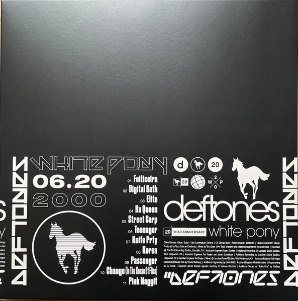 DEFTONES — WHITE PONY (20TH ANNIVERSARY D