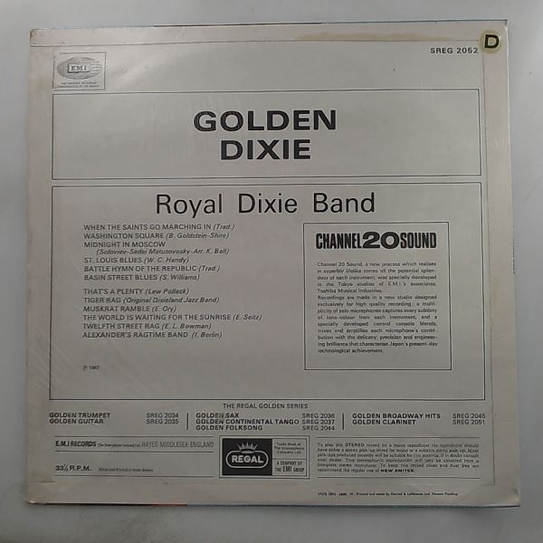 Royal Dixie Band — Golden Dixie