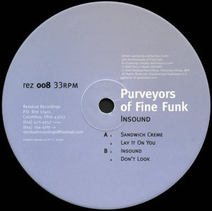 Purveyors Of Fine Funk — Insound EP