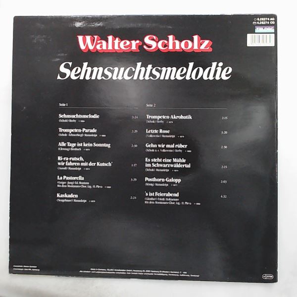 Scholz Walter — Sehnsuchtsmelodie