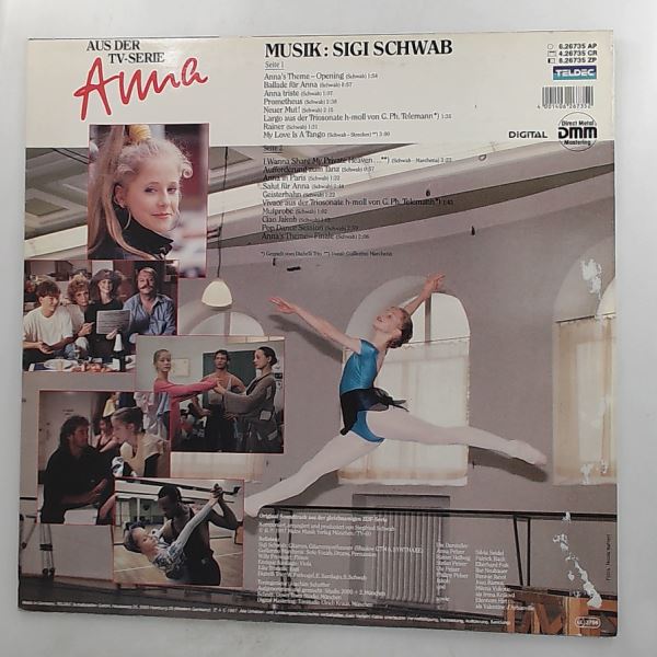 Schwab Siegfried (Schwab Sigi) — Anna (Original Soundtrack Aus Der Gleichnamigen TV-Serie)