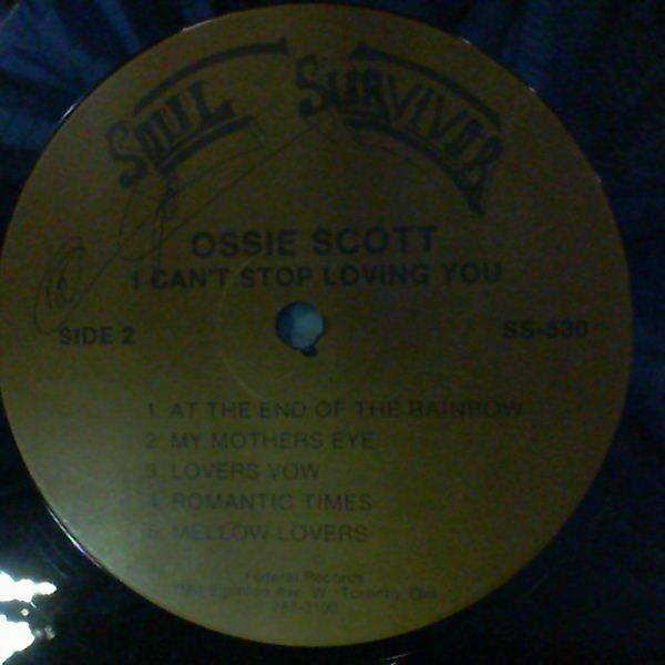 Scott Ossie — I can't Stop Loving You