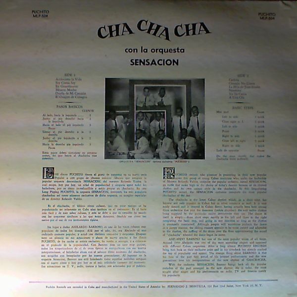 Sensacion Orquesta — Cha Cha Cha. New exciting dance from Cuba with Orquestra Sensacion