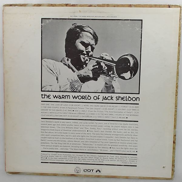 Sheldon Jack — Warm World Of Sheldon Jack