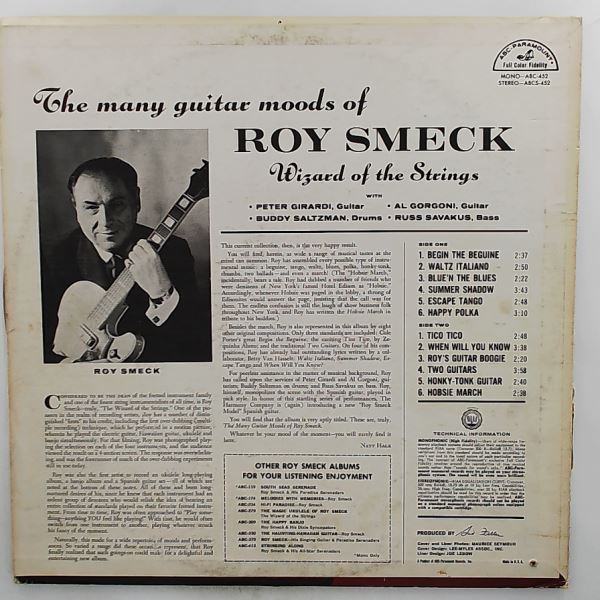 Smeck Roy — Many Guitar Moods Of Smeck Roy Wizard Of The Strings