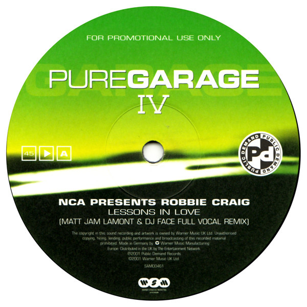 Various — Pure Garage IV Sampler