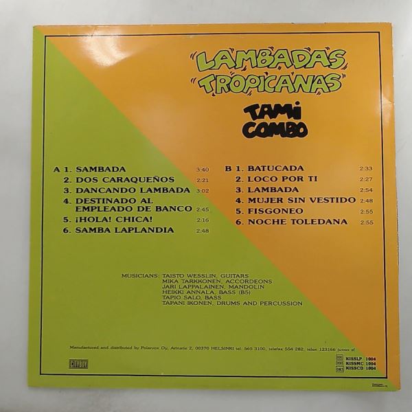 Tami Combo — Lambadas Tropicanas