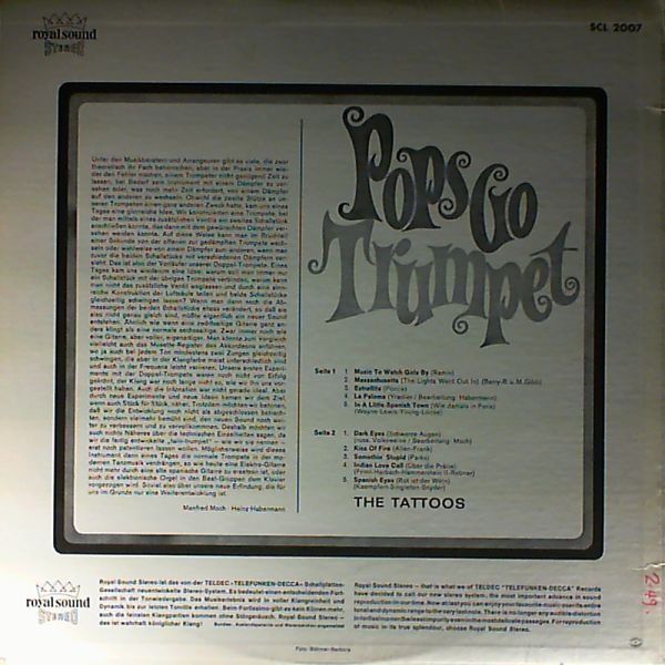 Tattoos — Pops go trumpet