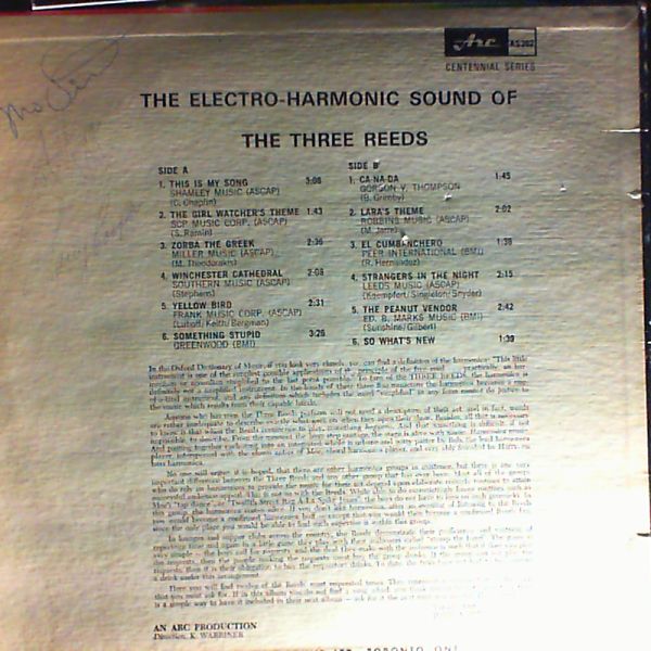 Three Reeds — The electro-harmonic sound of the Three Reeds