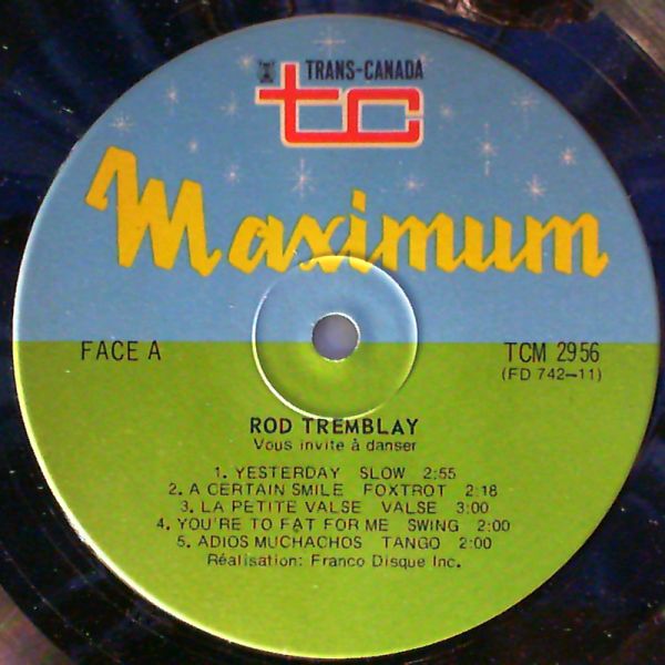 Tremblay Rod — Vous invite a danser