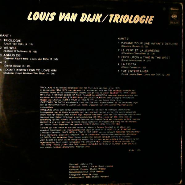 Van Dijk Louis Trio — Triologie
