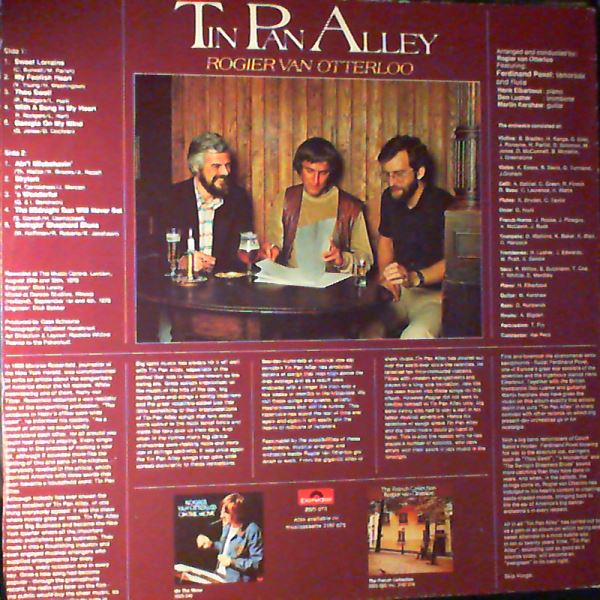 Van Otterloo Rogier — Tin Pan Alley