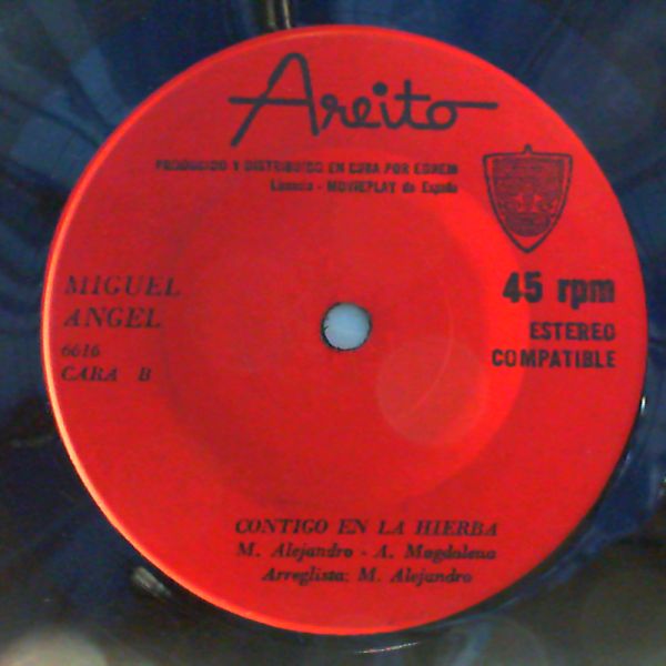 Angel Miguel — De flor y de piedra/ Contigo en la hierba