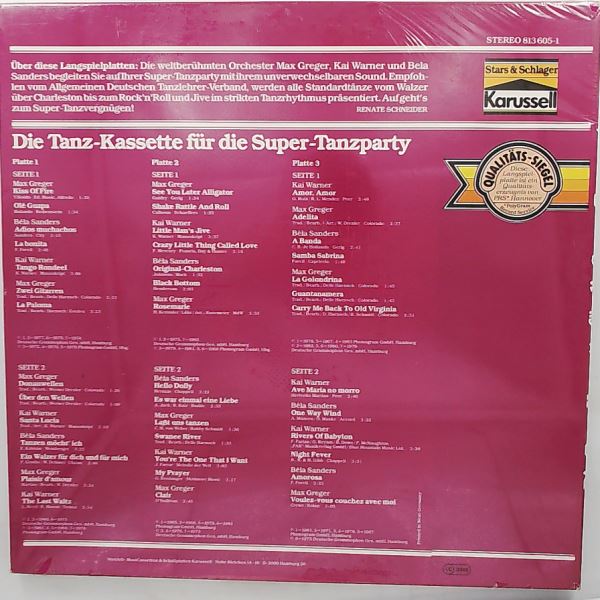 Various Artists — Die Tanz-Kassette Fur Die Super-Tanzparty