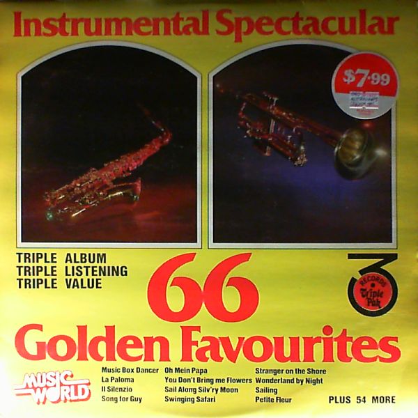 Various Artists — Instrumental Spectacular. 66 Golden Favourites