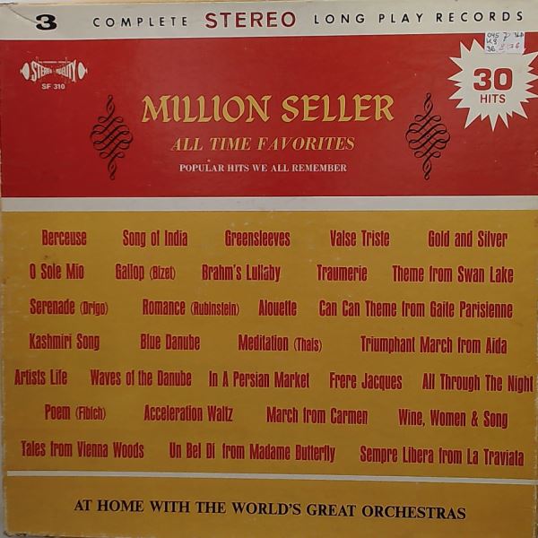 Various Artists — Million Seller - All Time Favorites - Popular Hits We All Remember