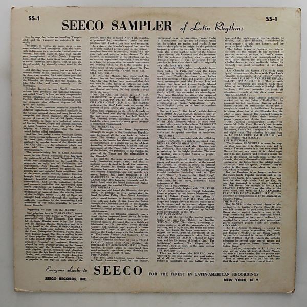 Various Artists — Seeco Sampler Of Latin Rhythms