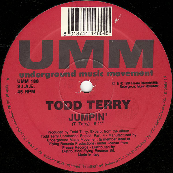Todd Terry — Jumpin'