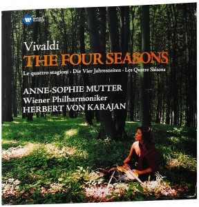 Antonio Vivaldi — The Four Seasons (Anne-Sophie Mutter, Herbert von Karajan, Wiener Philharmoniker)