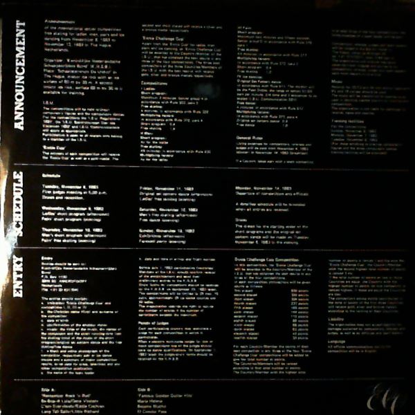 Various Artists — Welcome To The Ennia Challenge Cup 1983