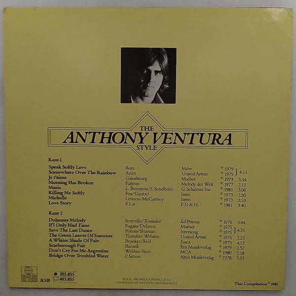 Ventura Anthony — Ventura Anthony Style