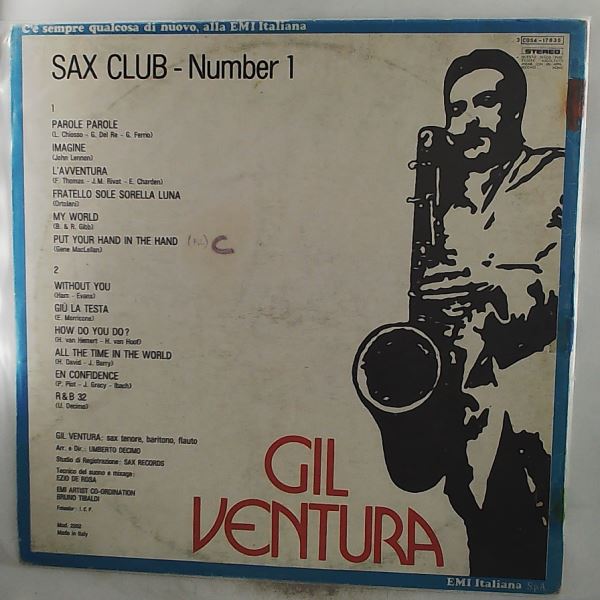 Ventura Gil — Sax Club Number 1
