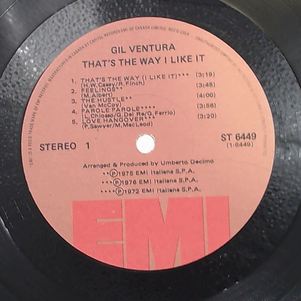 Ventura Gil — Ventura Gil Sax Club - That's The Way I Like It