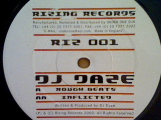 DJ Daze — Rough Beats / Inflicted