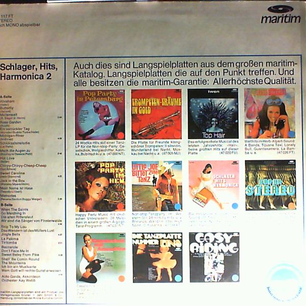 Webb Kay Orchestra — Schlager Hits Harmonika 2