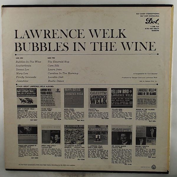 Welk Lawrence — Bubbles In The Wine