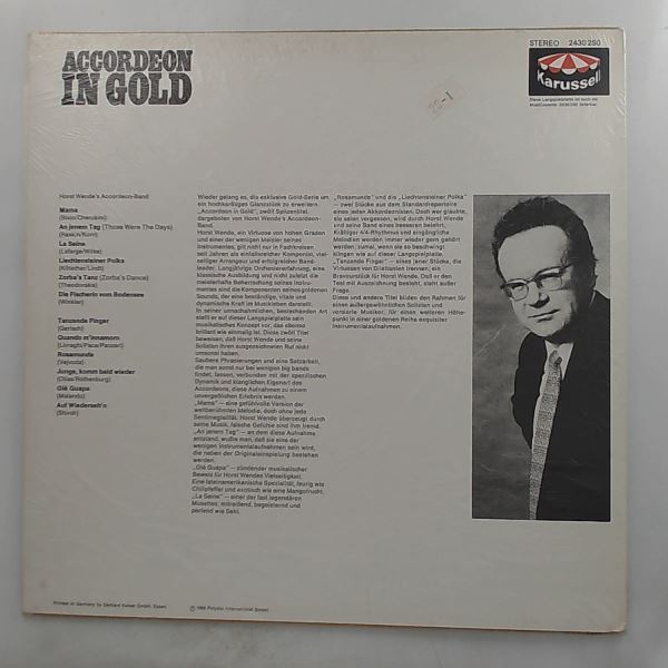 Wende Horst — Accordeon In Gold