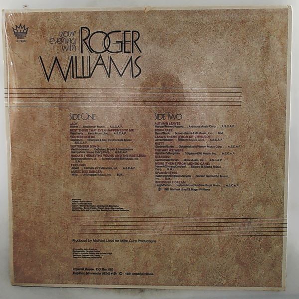 Williams Roger — Your Evening With Williams Roger