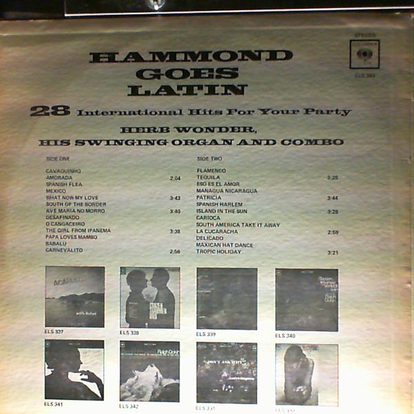 Wonder Herb — Hammond goes latin
