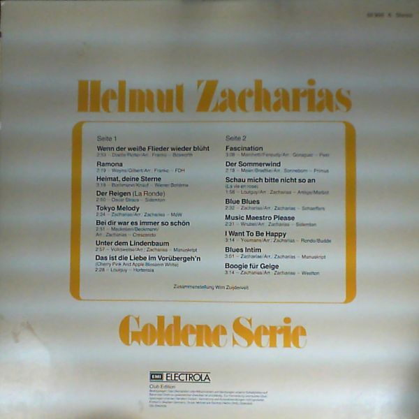 Zacharias Helmut — Goldene Serie