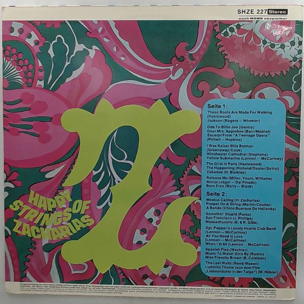 Zacharias Helmut — Happy Strings Of Zacharias