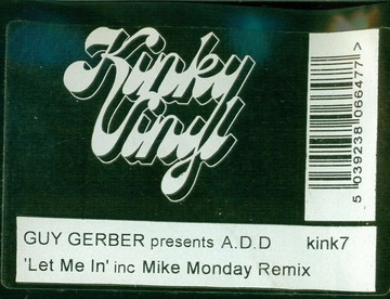 Guy Gerber Presents A.D.D. — Let Me In