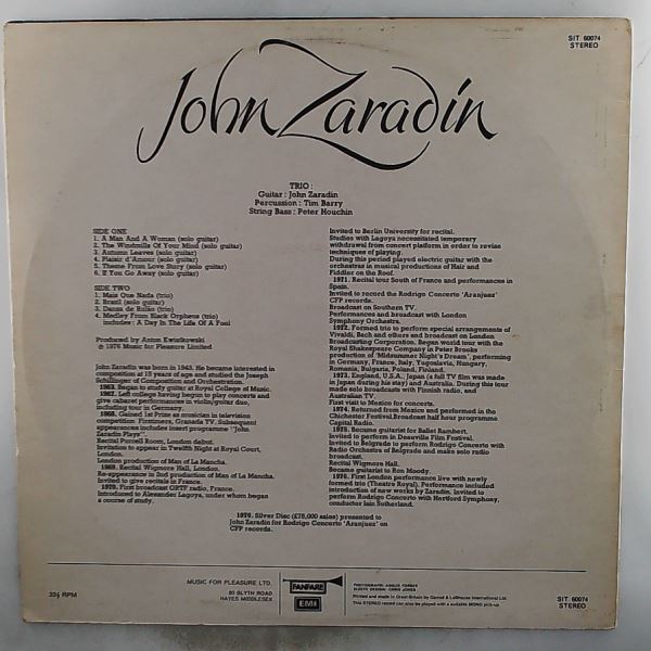 Zaradin John — Zaradin's Guitar