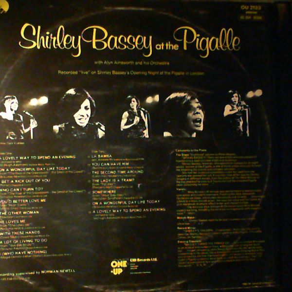 Bassey Shirley — Bassey Shirley At The Pigalle